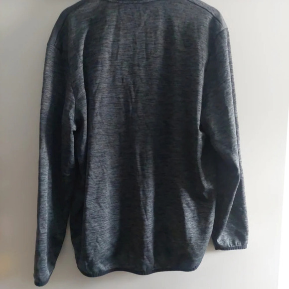 Under Armour Mens XL Storm Gear 1/4 zip up Pullover Sweatshirt Black Spacedye - Picture 9 of 12